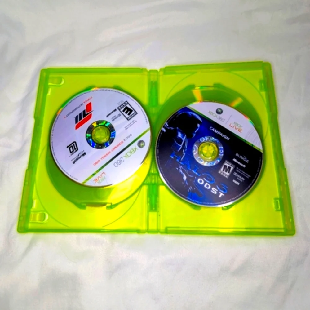 Xbox 360 Forza Motorsport 3 and Halo 3 OST Combo Game
